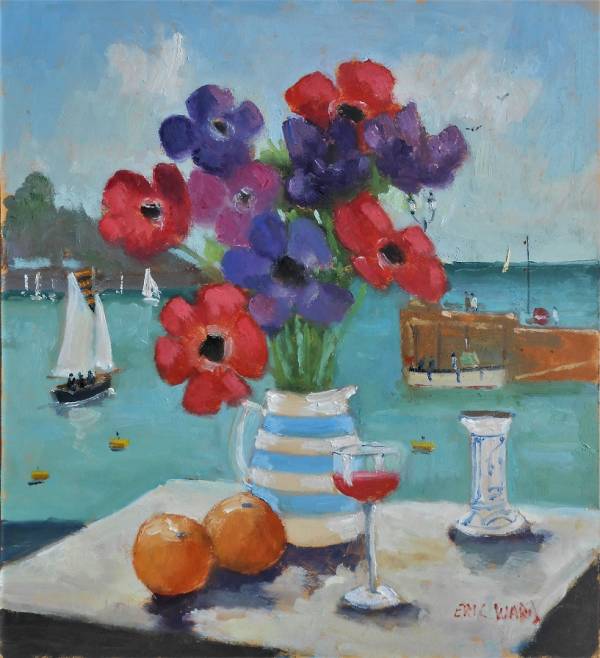 - Oil on Board, Painting by Eric Ward, measuring 24 x 21 cm (H x W) framed at 43 x 40 cm £395